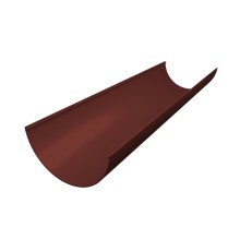 Желоб Классика 120 ПВХ Grand Line 3м Шоколадный (RAL 8017)