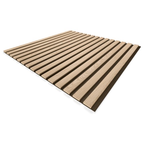 Панель стеновая акустическая МДФ Stella Comfort Light Дуб Снежный